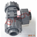 3 way l / t plastic pvc ball valve handle